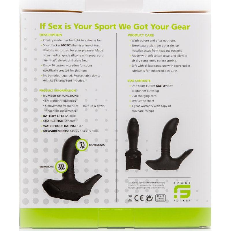 MOTOVibe Tailgunner by Sport Fucker - Adult Toys