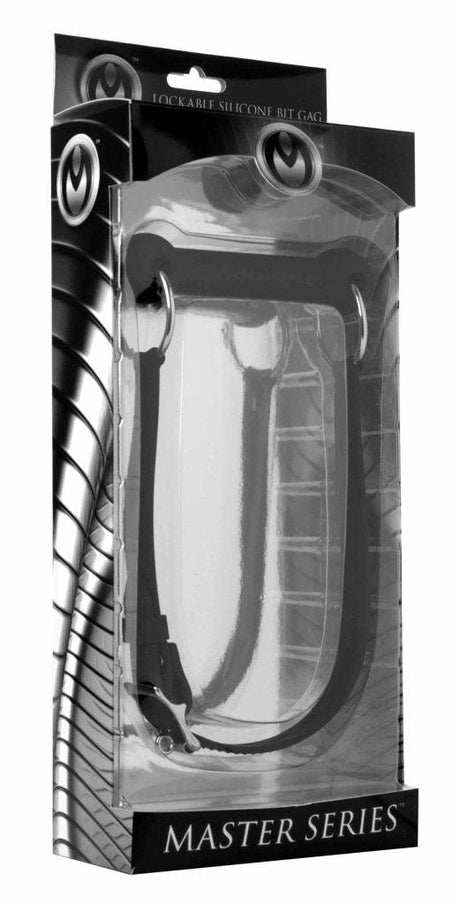 Mr Ed Locking Silicone Bit Gag - Adult Toys