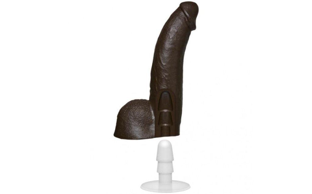 Mr. Marcus 9in Realistic Cock And Balls Black - Adult Toys