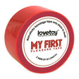 My First Non - Sticky Bondage Tape Red - Adult Toys
