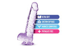 Naturally Yours 6" Crystaline Dildo Amethyst - Naughty by Nature Adult Store