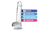 Naturally Yours 6" Crystaline Dildo Diamond - Naughty by Nature Adult Store