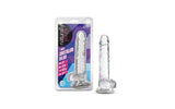 Naturally Yours 7" Crystaline Dildo Diamond - Adult Toys