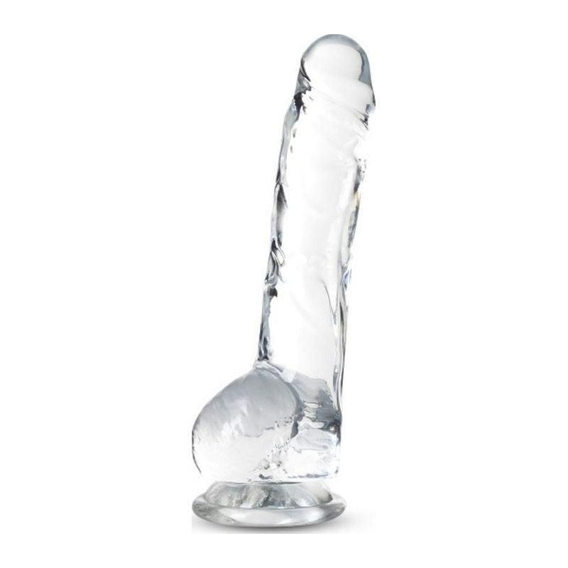 Naturally Yours 8" Crystaline Dildo Diamond - Adult Toys