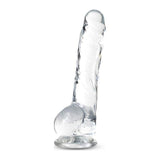 Naturally Yours 8" Crystaline Dildo Diamond - Adult Toys
