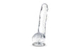 Naturally Yours 8" Crystaline Dildo Diamond - Adult Toys