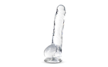 Naturally Yours 8" Crystaline Dildo Diamond - Adult Toys