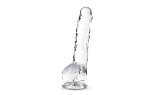 Naturally Yours 8" Crystaline Dildo Diamond - Adult Toys