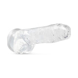 Naturally Yours 8" Crystaline Dildo Diamond - Adult Toys