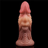 Nature Cock 7in Dual Layer Huge ALIEN Silicone Butt Plug Dildo - Adult Toys