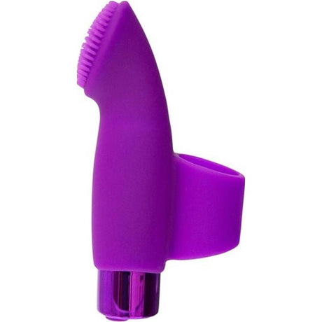 Naughty Nubbies Finger Vibe w Mini Powerbullet Purple - Naughty by Nature Adult Store