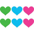 Neon Heart Pasties 3 Pk Green/Blue/Pink - Lingerie
