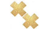 Neva Nude Golden Fairy Dust X Factor Pasties | Waterproof Nipple Covers - Adult Toys