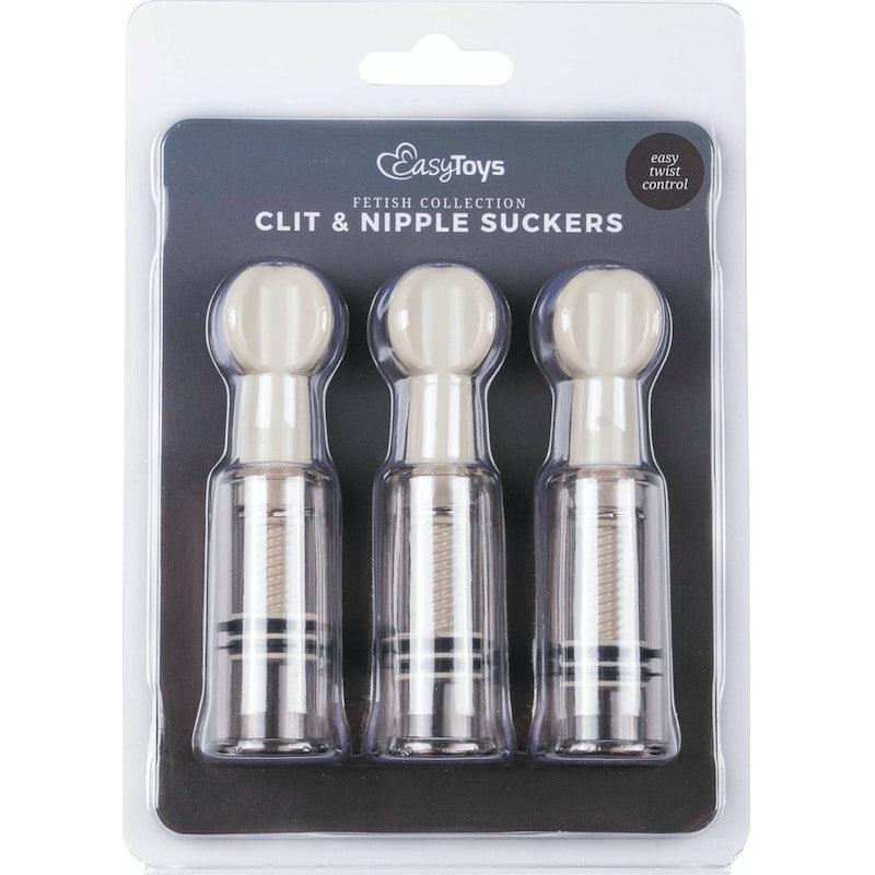 Nipple and Clit Suckers 3 Pc - Naughty by Nature Adult Store