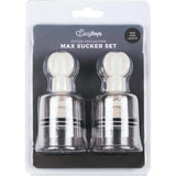 Nipple and Clit Suckers Large 2 Pc - Adult Toys