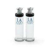 Nipple Enlargement Cylinders Pair 16mm Diameter - Adult Toys