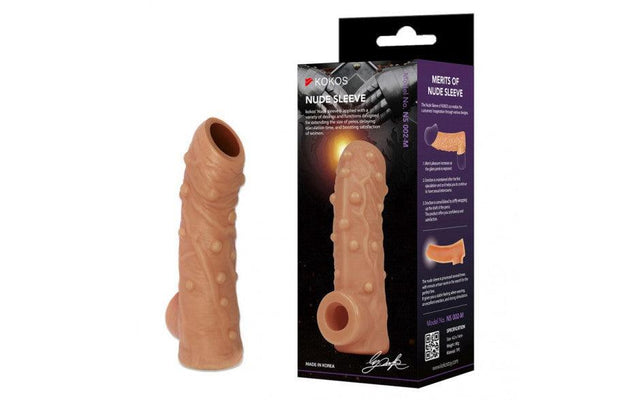 Nude Sleeve 2 Small - Naughty by Nature Adult Store