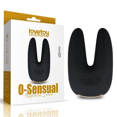O Sensual Rapture Dual Motor Clit Massager Vibrator - Adult Toys