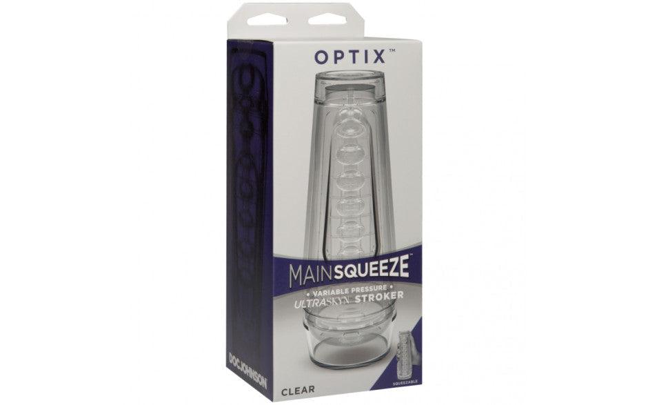 Optix Crystal Masturbator Clear - Adult Toys