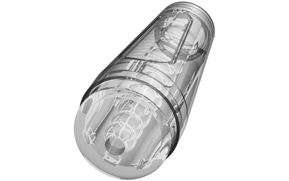 Optix Crystal Masturbator Clear - Adult Toys