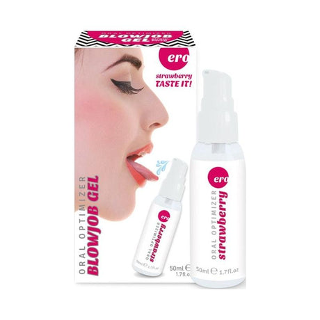 Oral Optimizer Blowjob Gel Strawberry 50ml - Lotions & Potions
