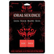 Oral Sex Dice - Couple's Dice Game - Naughty by Nature Adult Store