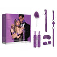 Ouch! Beginners Bondage Kit - Purple - 5 Piece Set - Naughty by Nature Adult Store