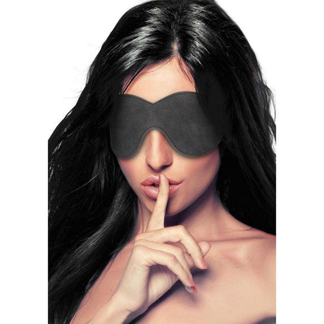 OUCH! Diamond Studded Eye - Mask - Black Eye Mask - BONDAGE - TOYS