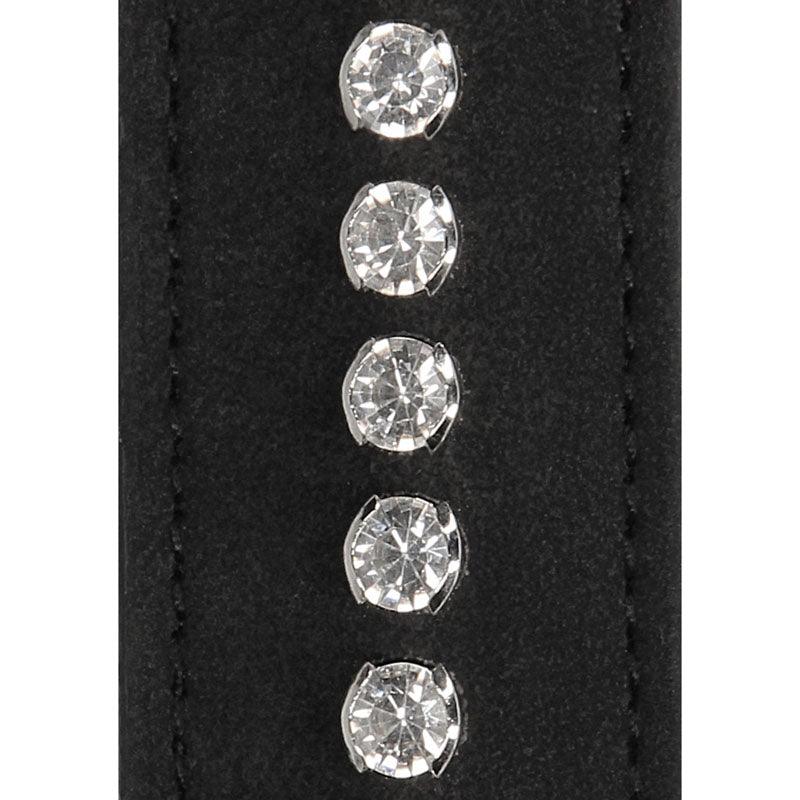 OUCH! Diamond Studded Eye - Mask - Black Eye Mask - BONDAGE - TOYS