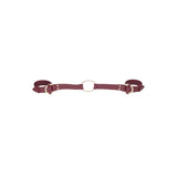 OUCH! Halo - Handcuff With Connector - Burgundy Restraint - Naughty by Nature Adult Store