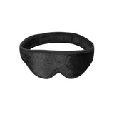 OUCH! Velvet & Velcro Adjustable Eye Mask - Black Restraint - Naughty by Nature Adult Store