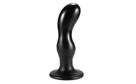 Oval Head Butt Plug Black - Naughty by Nature Adult Store