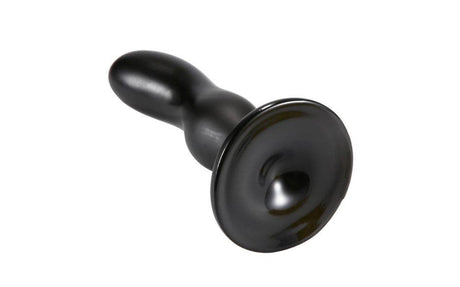 Oval Head Butt Plug Black - Naughty by Nature Adult Store