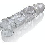 OxBalls Butch Cocksheath Clear – SuperFLEX Realistic Veined Sleeve - Adult Toys