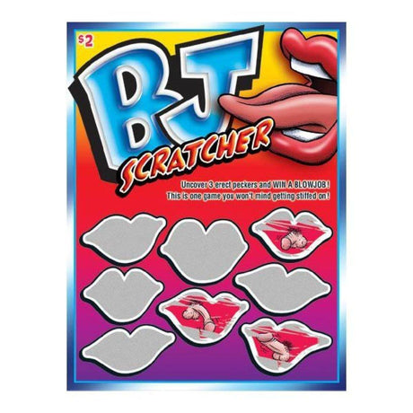 Ozze Sexy BJ Scratcher Adult Game - Fun Novelty Scratch Card Toy - Novelties