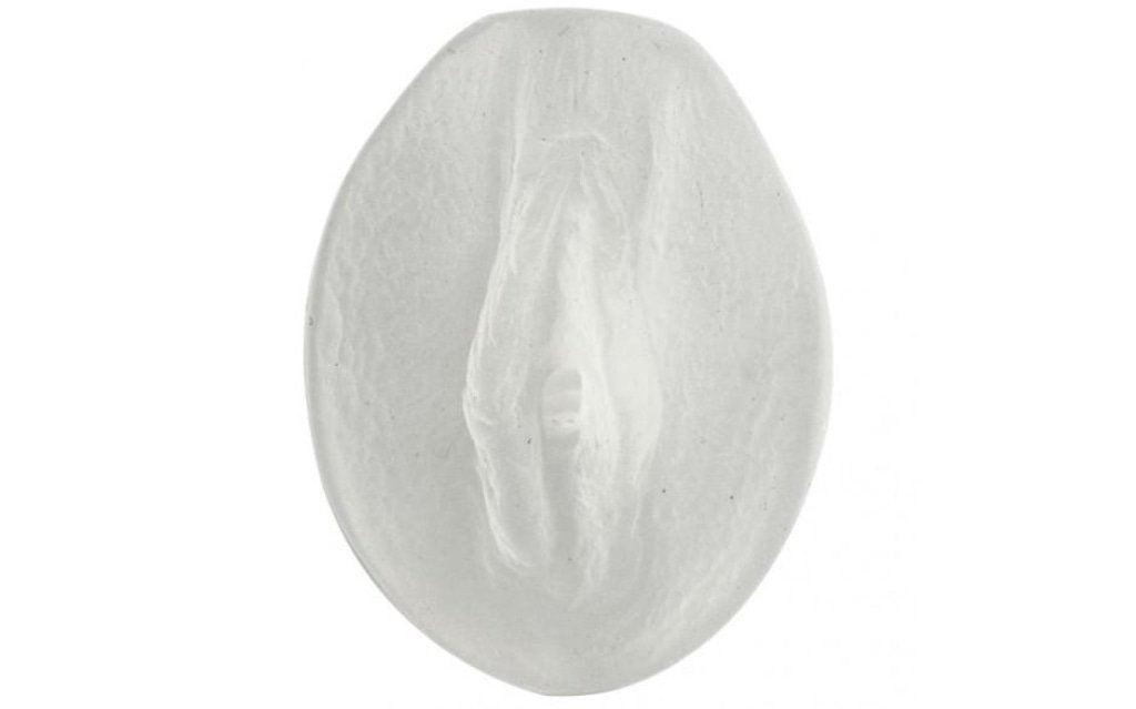Palm Pal Ultraskyn Pussy Frosted Clear - Adult Toys