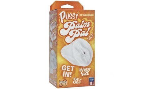 Palm Pal Ultraskyn Pussy Frosted Clear - Adult Toys