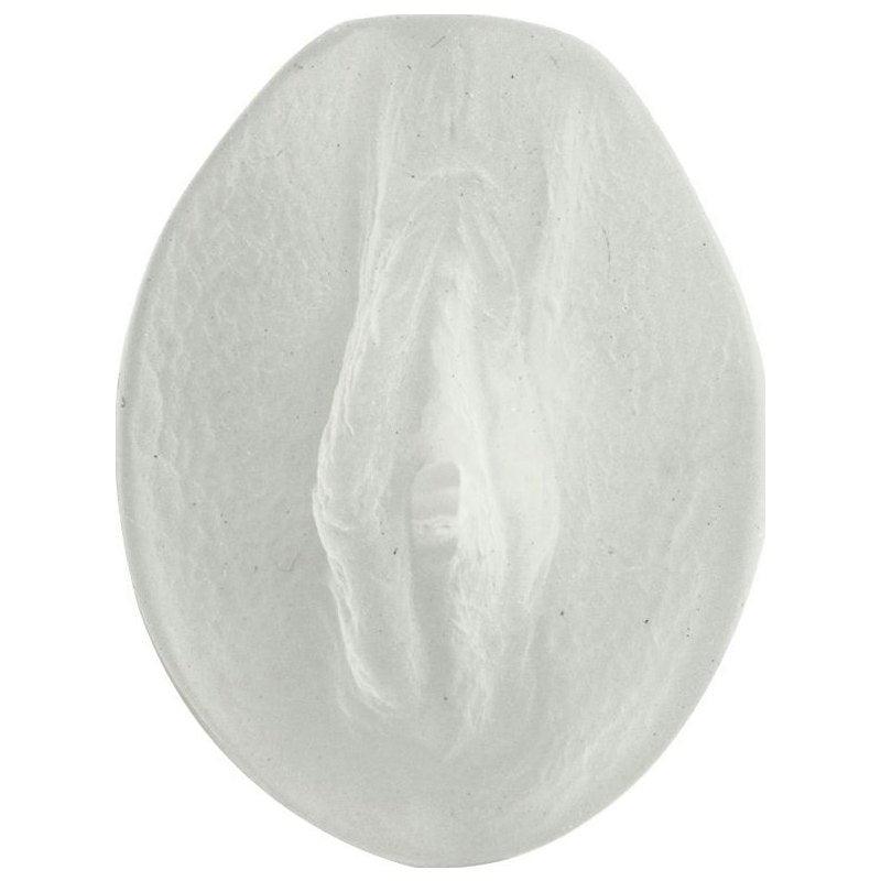 Palm Pal Ultraskyn Pussy Frosted Clear - Adult Toys
