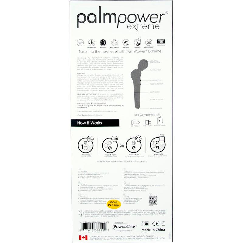 PalmPower Extreme Black - Naughty by Nature Adult Store