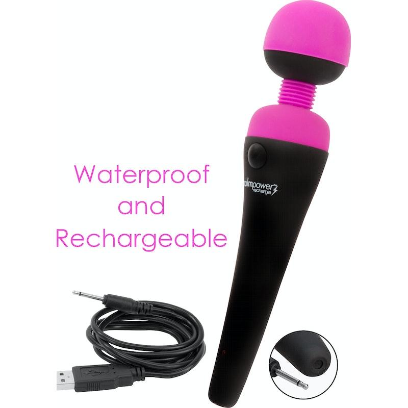 PalmPower Massage Wand Recharge Waterproof - Adult Toys