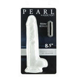 Pearl Dildo 8.5in Pearl White - Adult Toys
