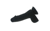 Pedro Thick Realistic Cock w Balls Black - Adult Toys
