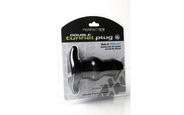 PerfectFit Double XL Tunnel Plug – Hollow Silicone PF Blend Butt Plug - Adult Toys