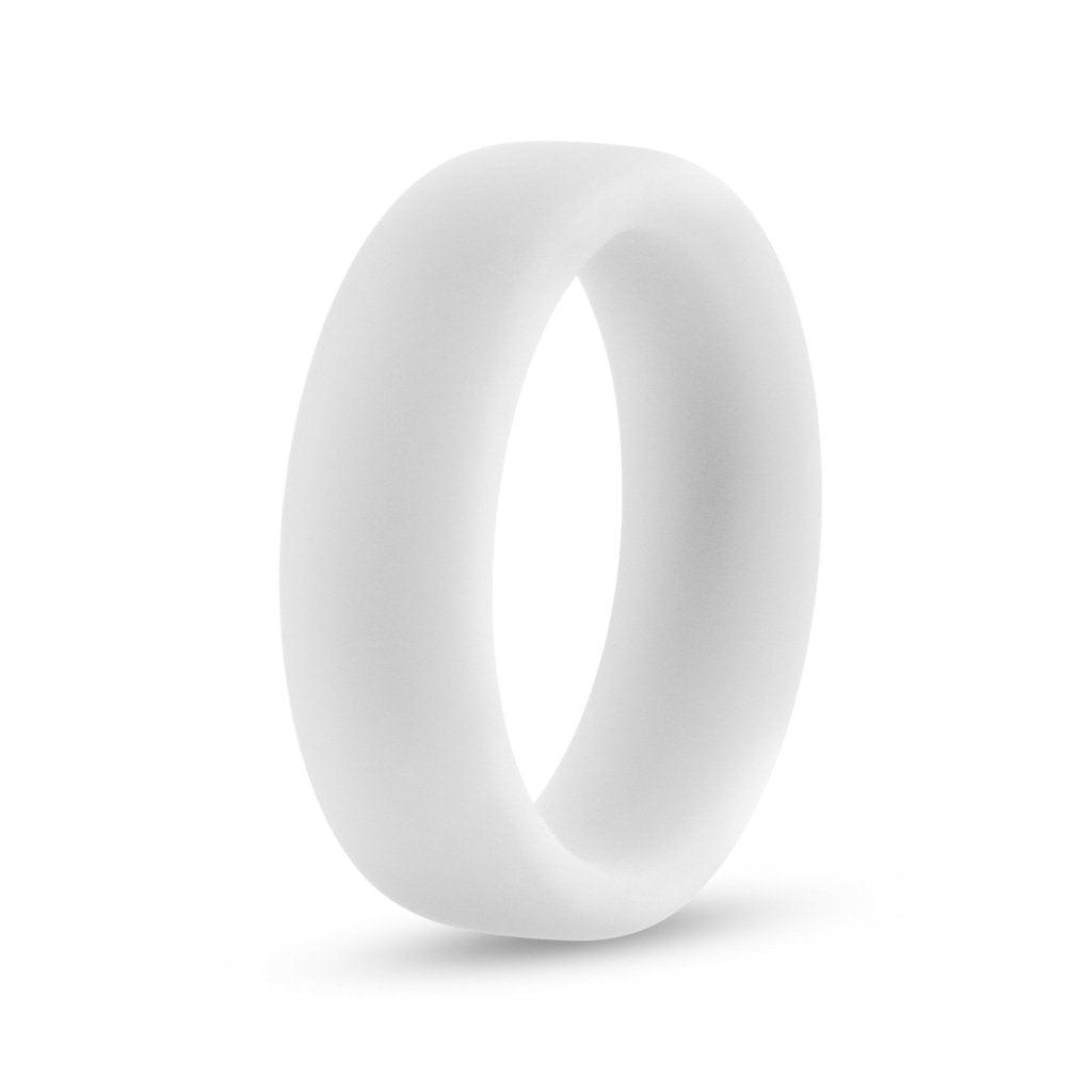 Performance Silicone Glo Cock Ring White Glow - Naughty by Nature Adult Store