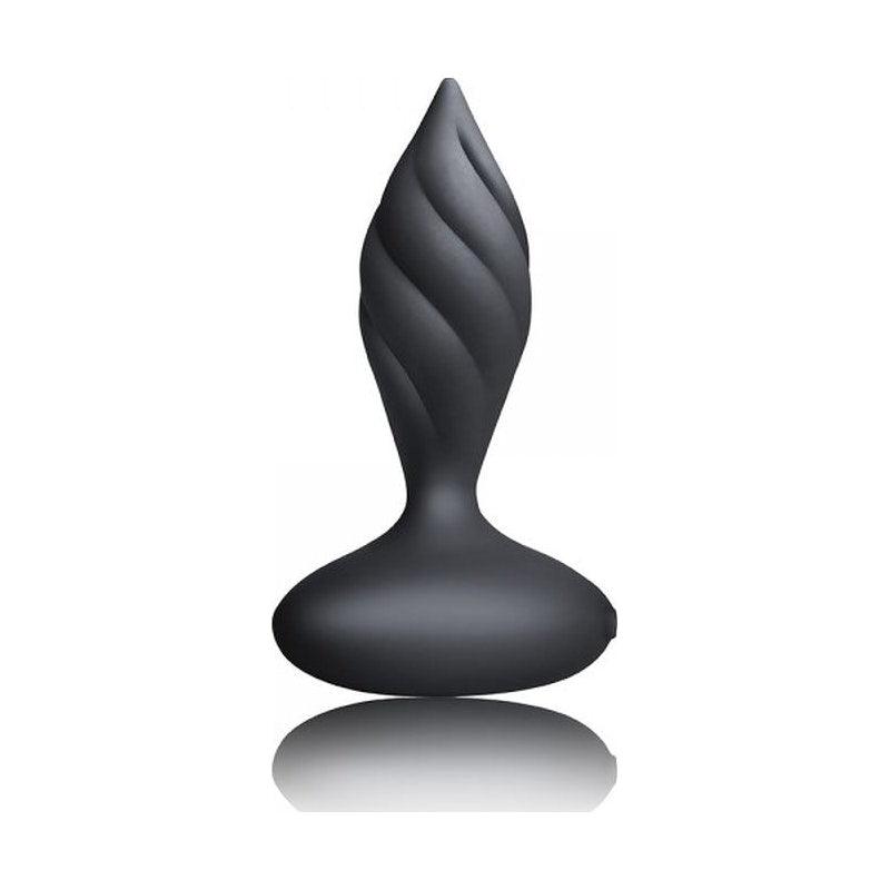 Petite Sensation Desire Butt Plug w Remote Black - Adult Toys