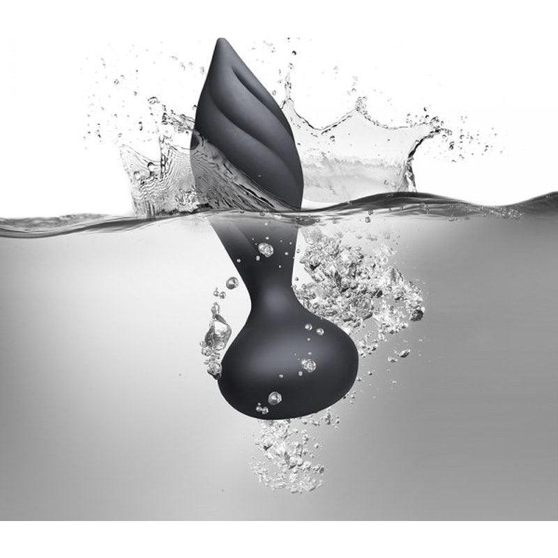 Petite Sensation Desire Butt Plug w Remote Black - Adult Toys