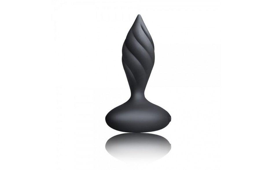 Petite Sensation Desire Butt Plug w Remote Black - Adult Toys