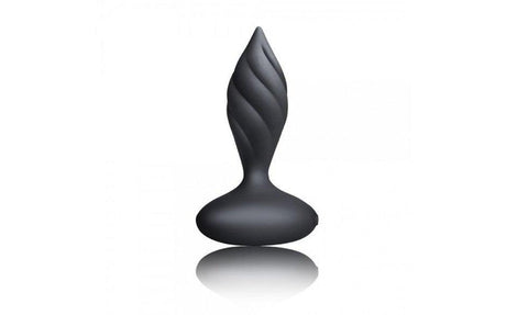 Petite Sensation Desire Butt Plug w Remote Black - Adult Toys