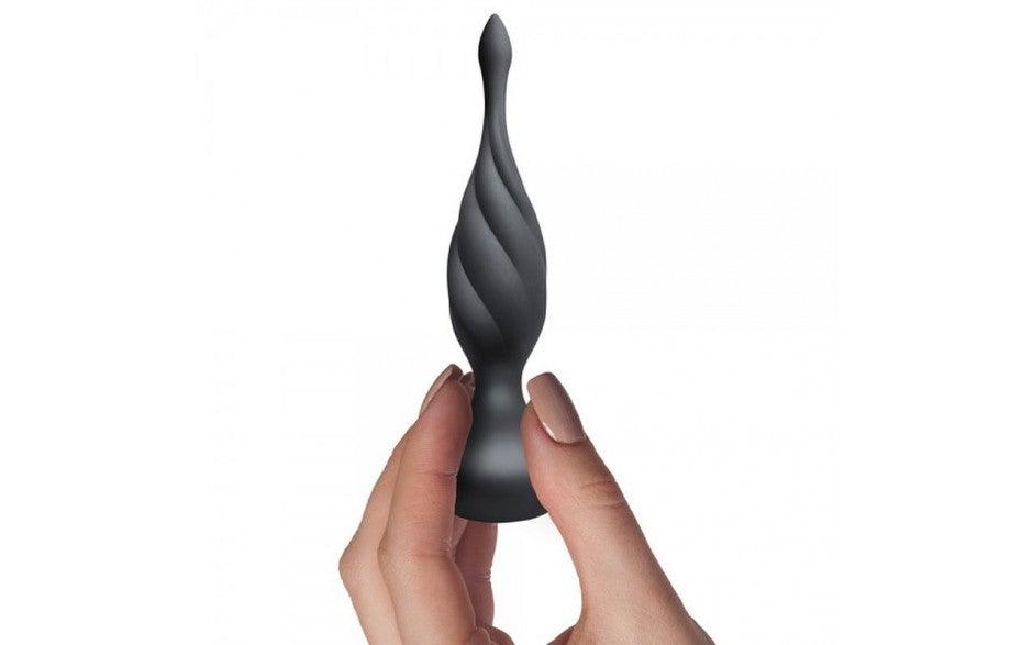 Petite Sensation Discover Butt Plug w Remote Black - Adult Toys