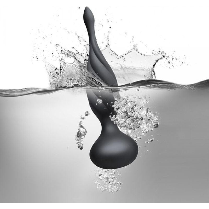 Petite Sensation Discover Butt Plug w Remote Black - Adult Toys